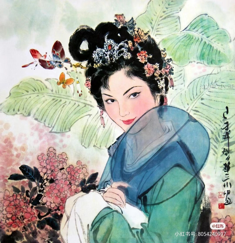 工笔仕女