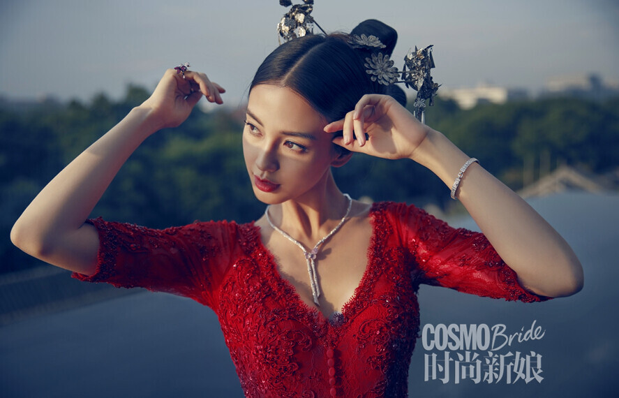 2015.08.24 《时尚新娘COSMOBride》中式婚礼年度特辑封面