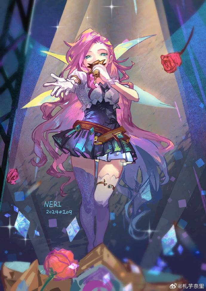 英雄联盟 萨勒芬妮 微博画师@札芋奈里
侵权删 