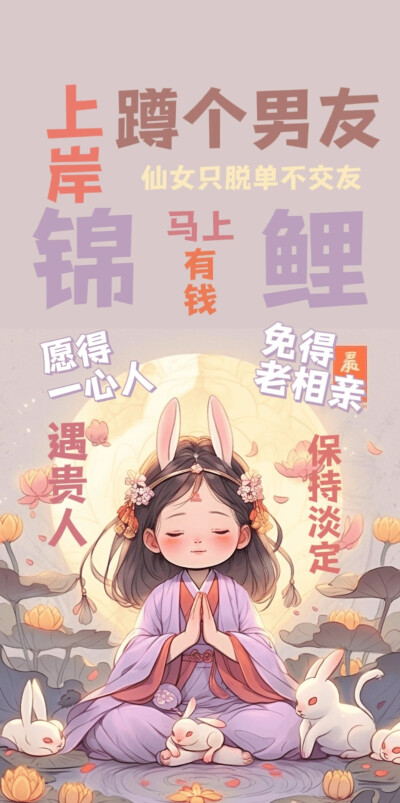 当代青年必备佛系壁纸♥ 紫色系