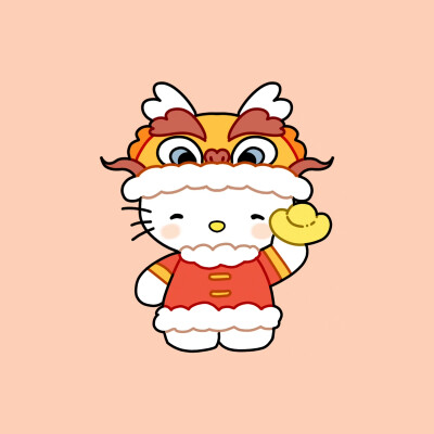 Hello Kitty柿柿如意新年小头像
#三丽鸥##可爱头像#