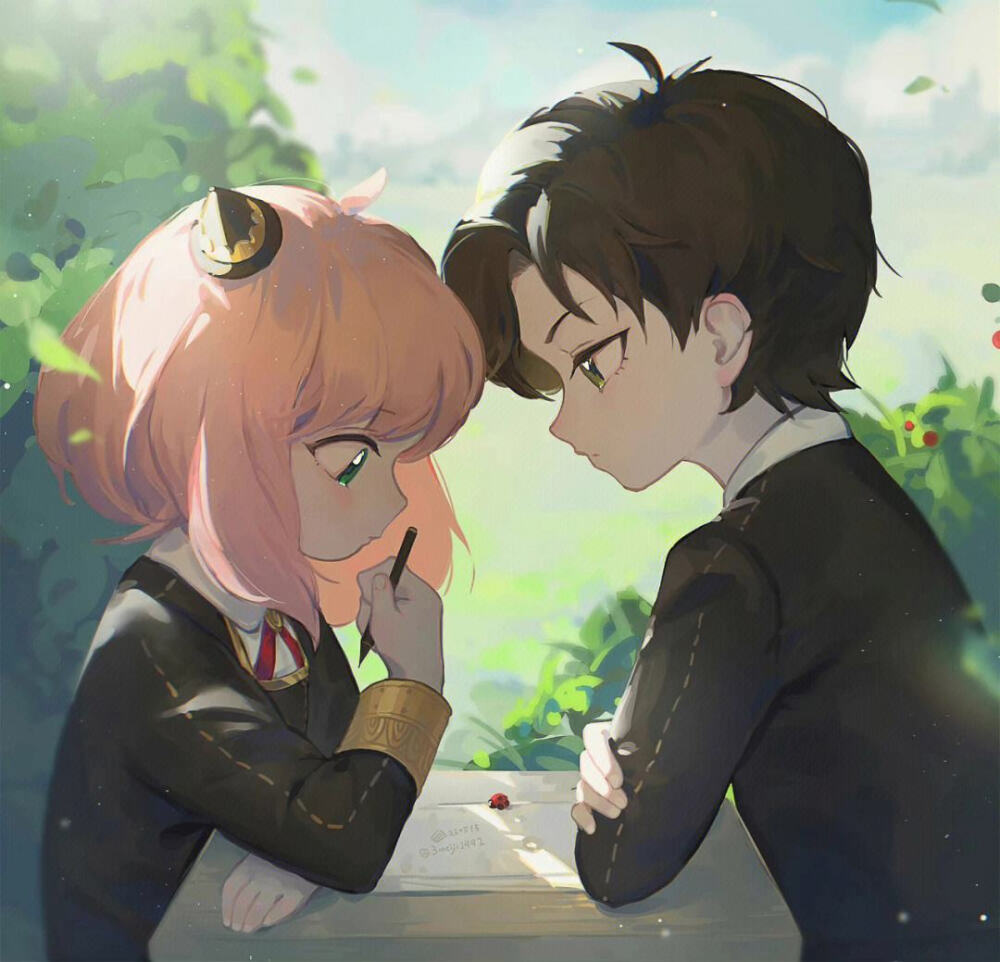 阿尼亚和次子真的好配啊