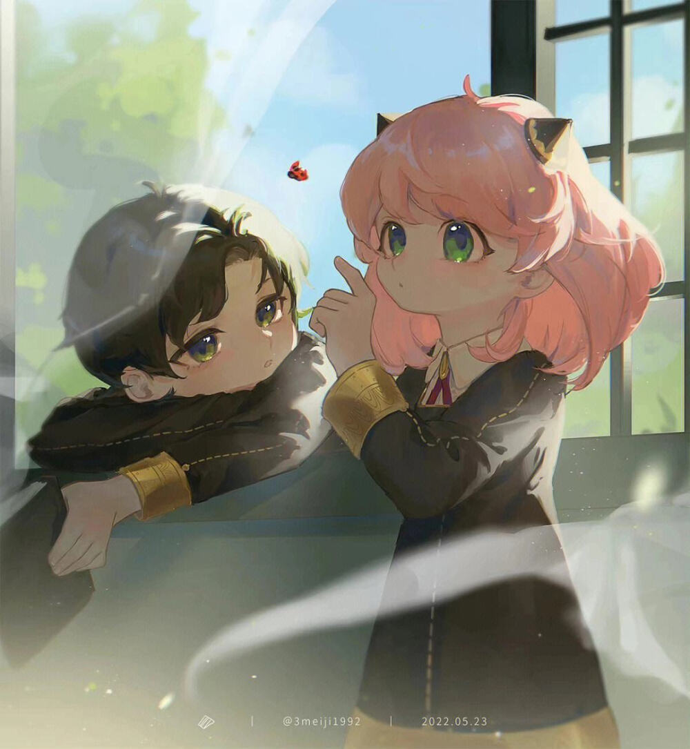 阿尼亚和次子真的好配啊