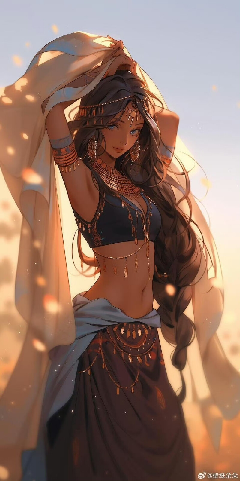 异域风情少女壁纸​​​