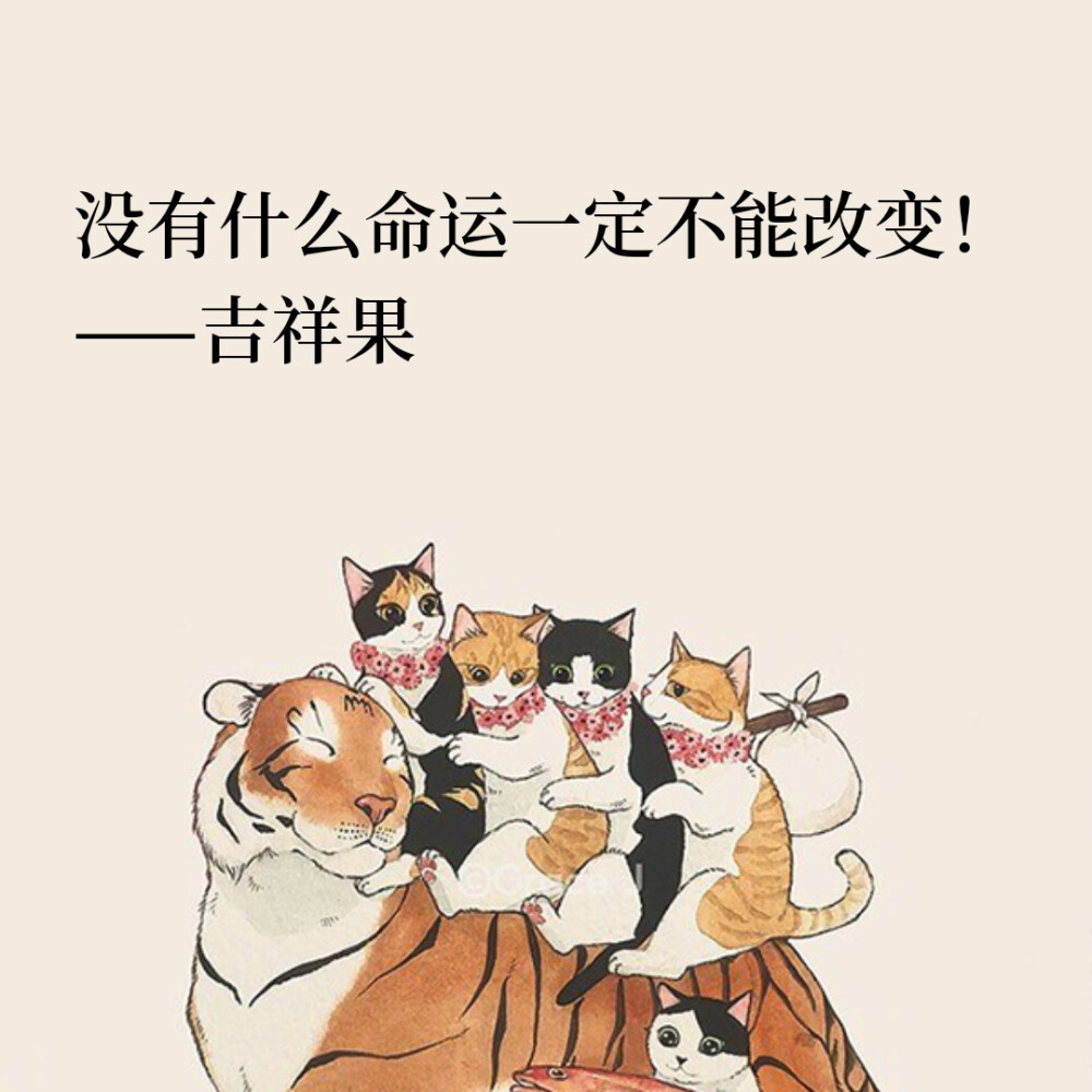 没有什么命运一定不能改变！——吉祥果