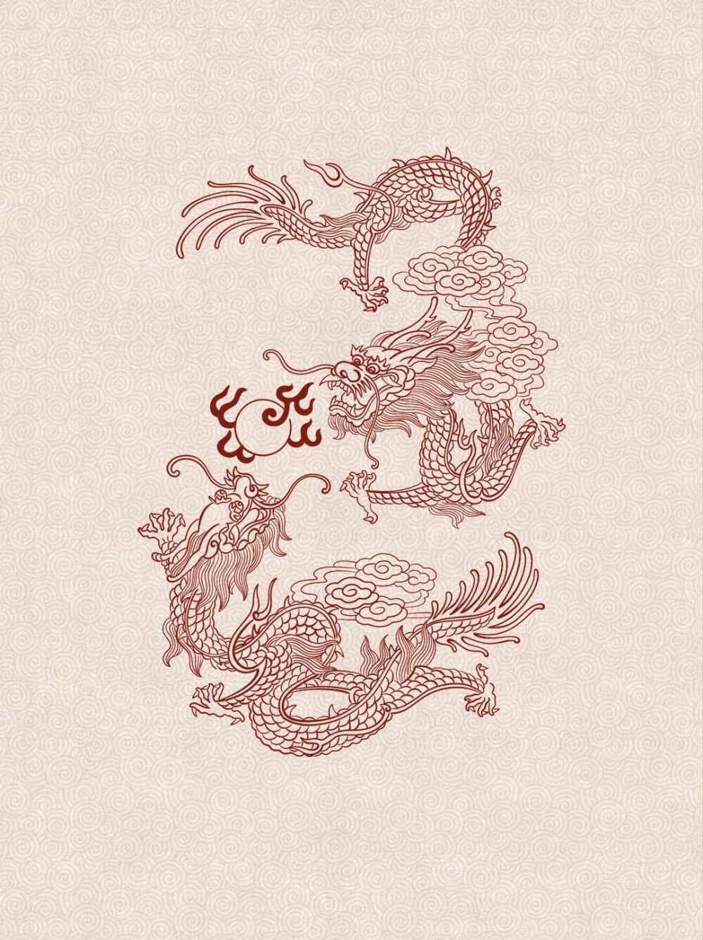 双龙戏珠