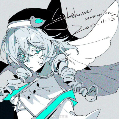 插画精选丨画师：灯灯虫
＃色彩