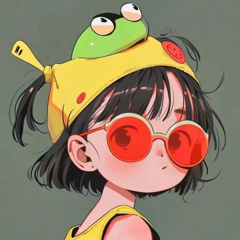 手绘萌娃头像