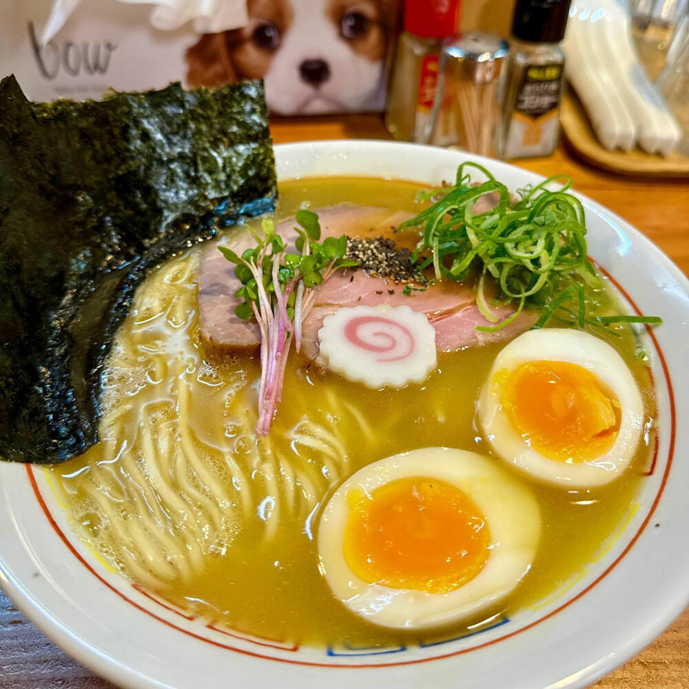 骨拉面 溏心蛋 鱼板 名古屋ちゃんぽん 時鳥