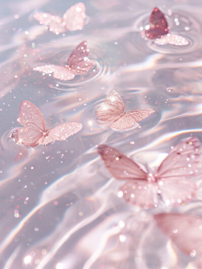 BlingBling梦幻水波纹蝴蝶