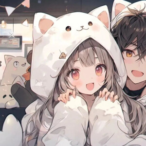 头像 情侣头像 卡通头像 可爱 少女心 动漫