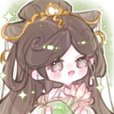 王者荣耀古风Q版手绘头像
画师：饭某超富的。