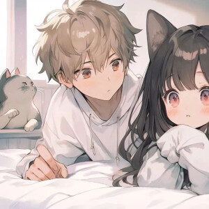 头像 情侣头像 卡通头像 可爱 少女心 动漫