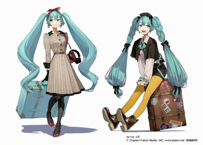 [cp]以旅行箱为主题的初音ミク「Bon Voyage! 」商品登场！
#初音未来# ​​​
来源@初音未来cryptonFuturemedia 