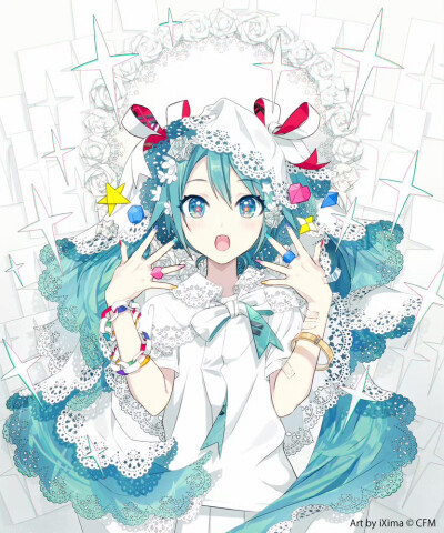 初音未来16周年纪念
来源初音未来CryptonFuturemedia
绘师:ixima