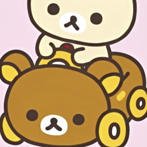 轻松熊可爱头像