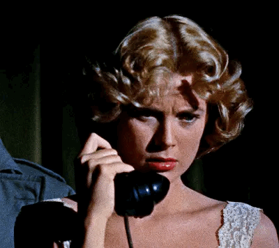 1954年电影《电话谋杀案》里的格蕾丝·凯利 ​​​