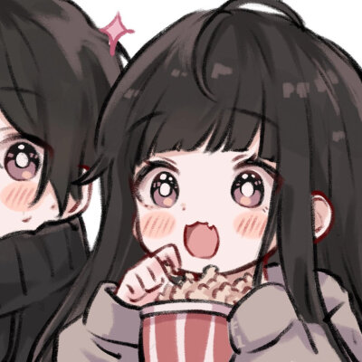 ♡CHERRYKI♡
＃手绘头像＃动漫头像＃情侣头像＃动漫情头