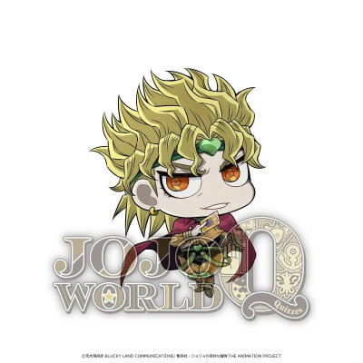 JOJO的奇妙冒险-『JOJO WORLD Quizzes』活动蚊香眼系列主视觉图
DIO