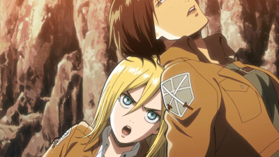 尤弥尔 希斯托利亚
Ymir x Historia
进击的巨人 进撃の巨人