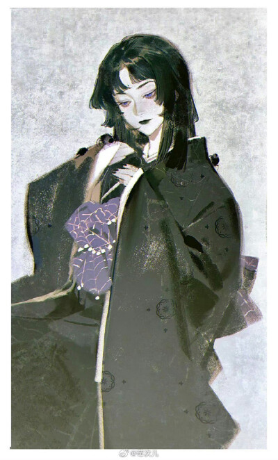 插画精选丨画师：莓次儿
＃百闻牌＃古风插画＃阴阳师手游