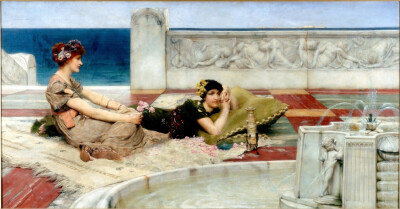 荷兰裔英国艺术家 劳伦斯·阿尔玛-塔德玛 （Lawrence Alma Tadema，1836~1912） ​绘画作品欣赏。