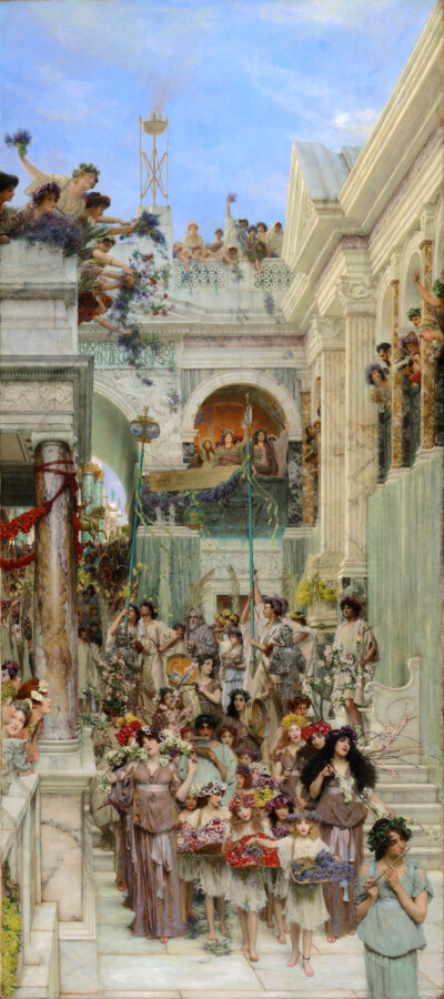 荷兰裔英国艺术家 劳伦斯·阿尔玛-塔德玛 （Lawrence Alma Tadema，1836~1912） ​绘画作品欣赏。