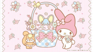 三丽鸥 sanrio 美乐蒂 素材 方形图 一颗酸苹果的壁纸库