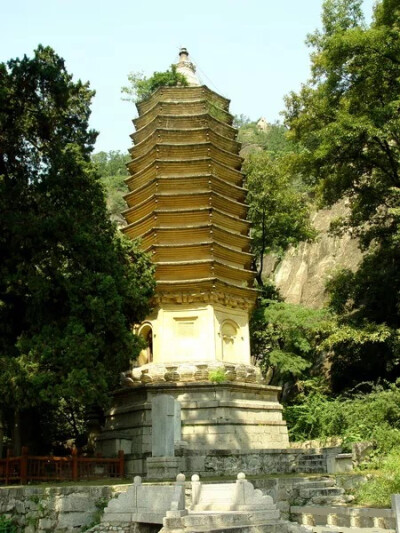 津 盘山天成寺 舍利塔