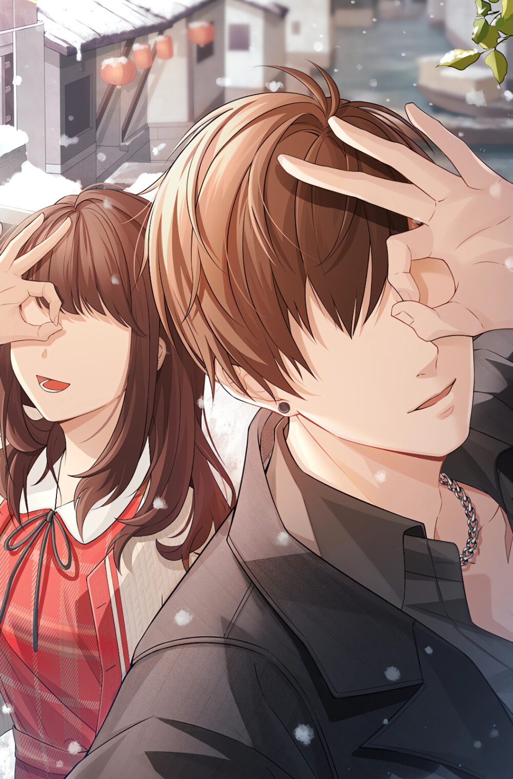 恋与制作人 六周年特别短信截修图 白起(cr:@恋与市图图修复所)