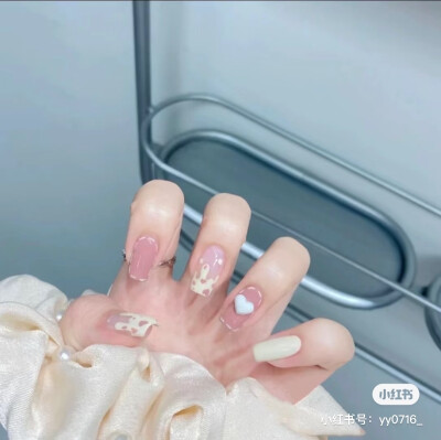 粉色系 美甲
