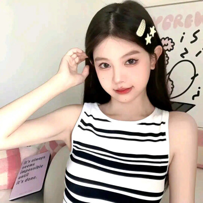 清新女头