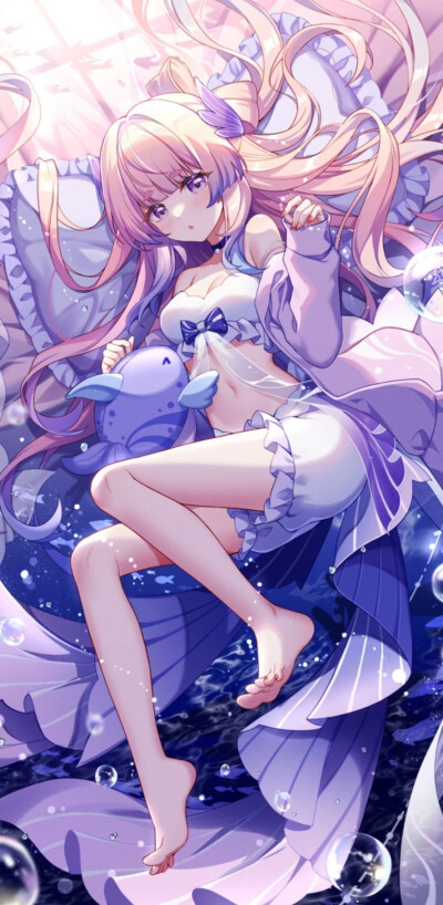 壁纸/心海 （作者未知，侵权删