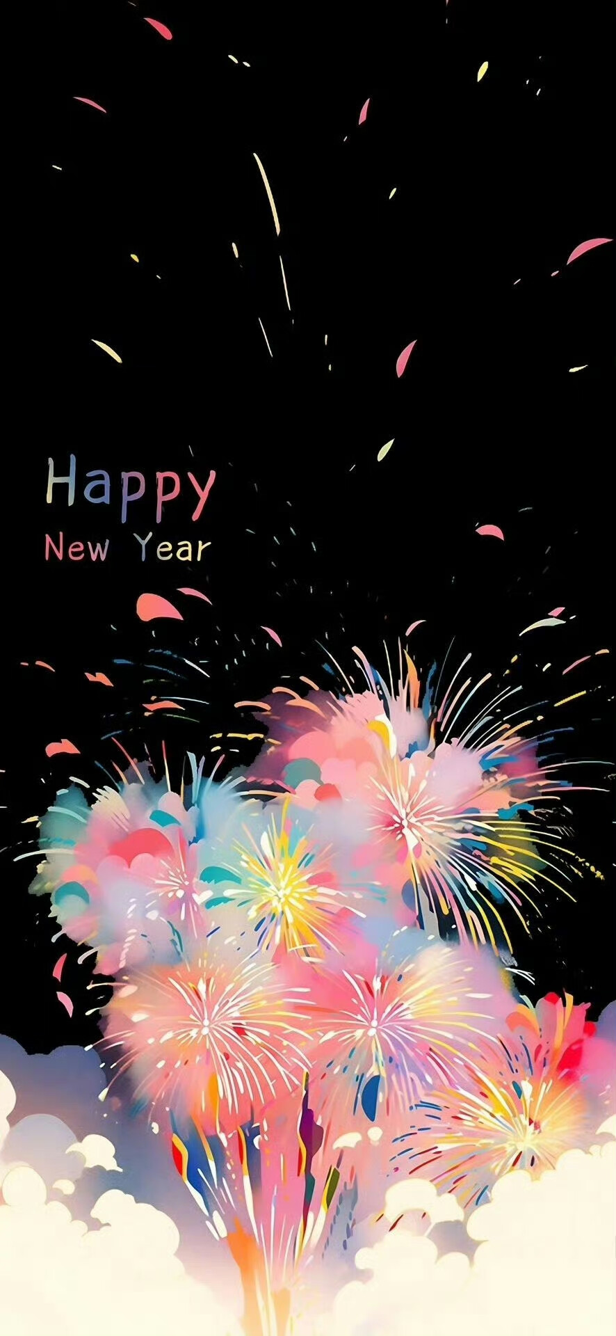 新年烟花壁纸
#插画壁纸##新年壁纸#