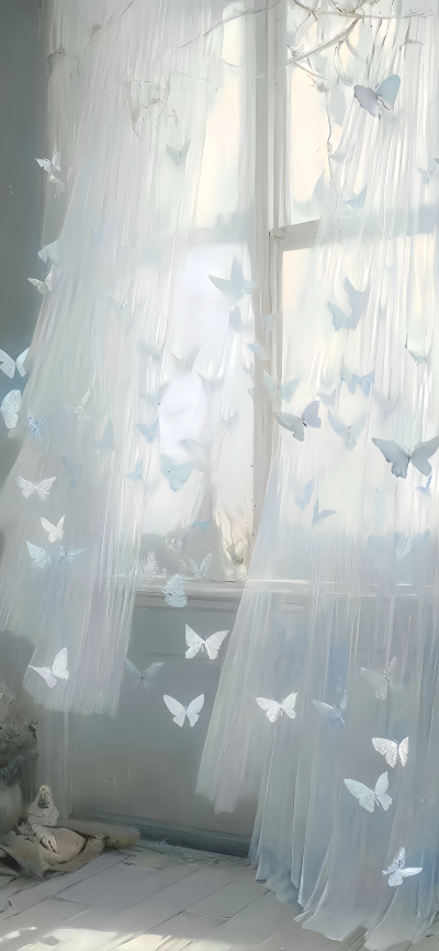 ▸蝴蝶壁纸
"每只蝴蝶都是坠落的星光"