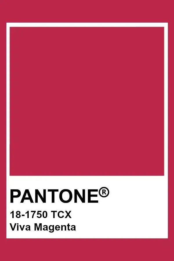 世界色彩研究机构 Pantone（潘通）正式发布了 2023 年度代表色 —— Viva Magenta（洋红色）。Viva Magenta 传达纯粹的喜悦，鼓励人们无拘无束地进行实验与自我表达，充满大胆、智慧以及包容精神。官方表示，“Viva Magenta 的部分灵感来自于胭脂虫。经历千年，许多物种早已灭绝，但胭脂虫却存活了下来，顽强地向世界展现如此美丽的色彩。”