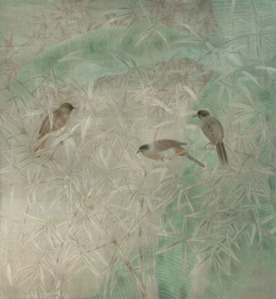 《小暑》
96.5×89.5cm，2010年
