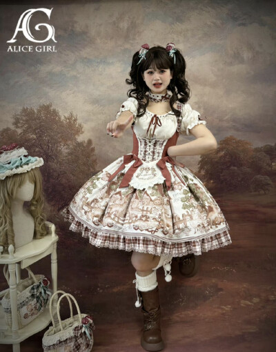 积攒换购颈饰，打算冲ag家森林里的农场啦，2.7上新，冲冲冲
#lolita安利 #lolita #吃我一波Lolita安利 