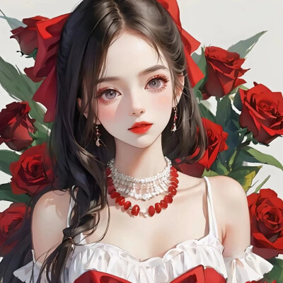 红红火火，情头闺蜜头像