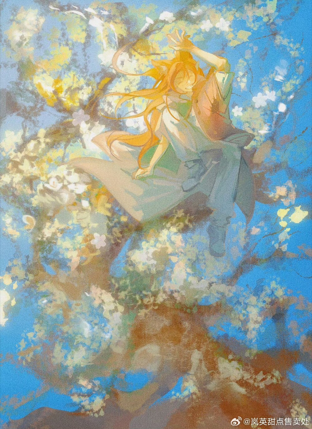 插画精选丨画师：岚英甜点售卖处