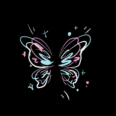 蝴蝶翅膀抠图素材