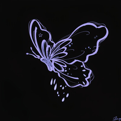 蝴蝶翅膀抠图素材