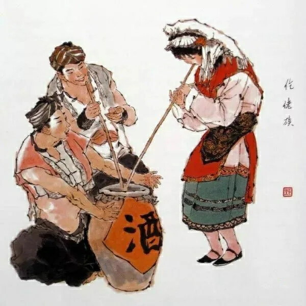 国画大师戴敦邦作品