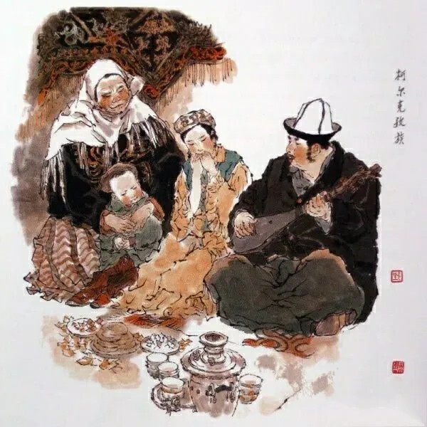 国画大师戴敦邦作品