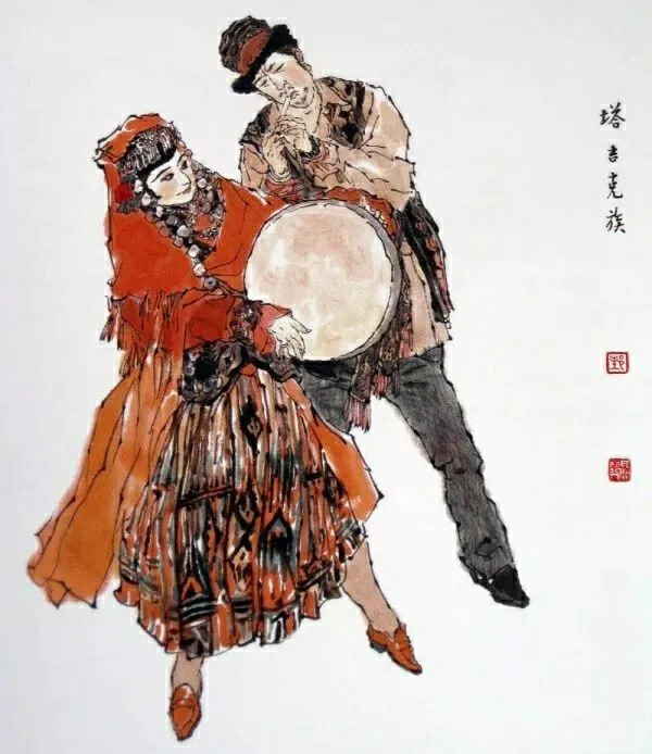 国画大师戴敦邦作品