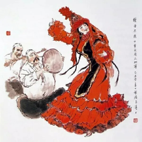 国画大师戴敦邦作品