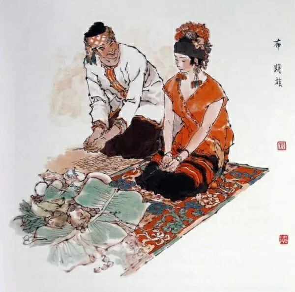 国画大师戴敦邦作品