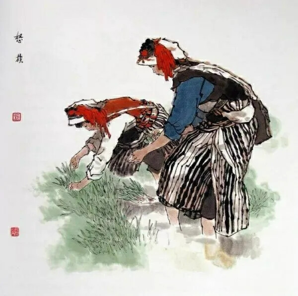 国画大师戴敦邦作品