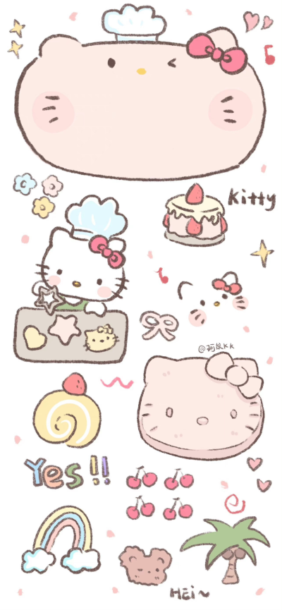 hello kitty壁纸套图