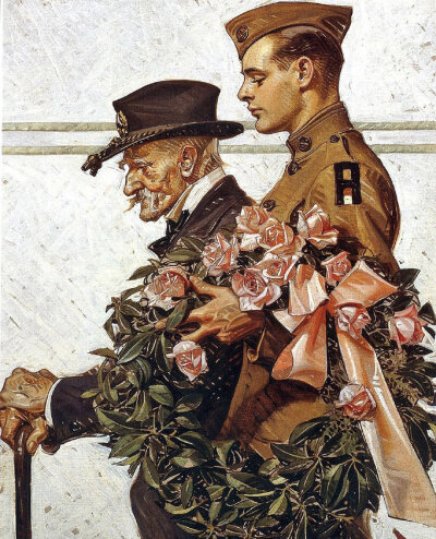 Leyendecker 插画作品